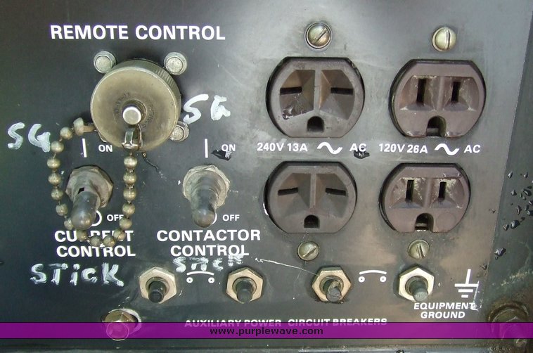 image for item 5842 Miller Big 30 portable diesel welder