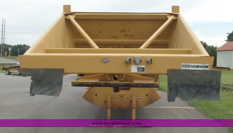 image for item 5845 1995 Load King 2060-40-2 bottom dump trailer