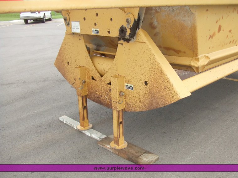 image for item 5845 1995 Load King 2060-40-2 bottom dump trailer