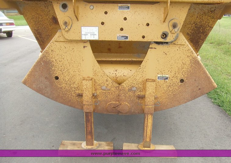 image for item 5846 1995 Load King 2060-40-2 bottom dump trailer