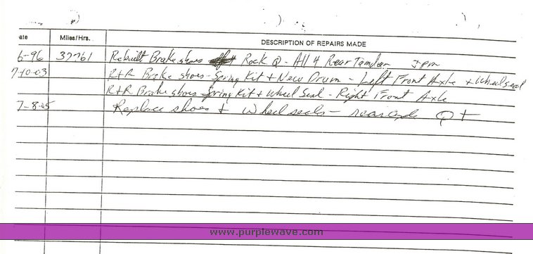 image for item 5846 1995 Load King 2060-40-2 bottom dump trailer