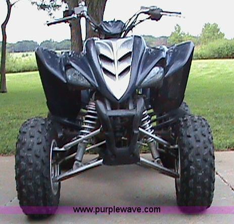 image for item 1502 2006 Yamaha YFM350 four-wheel ATV
