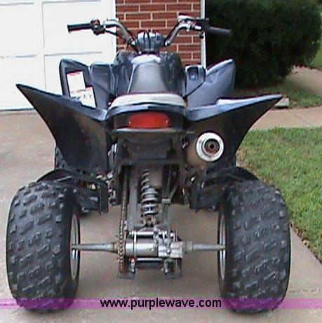 image for item 1502 2006 Yamaha YFM350 four-wheel ATV
