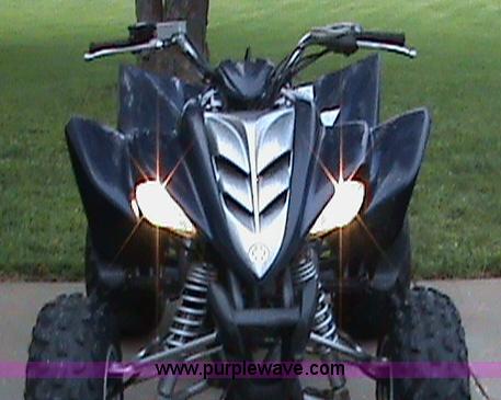 image for item 1502 2006 Yamaha YFM350 four-wheel ATV