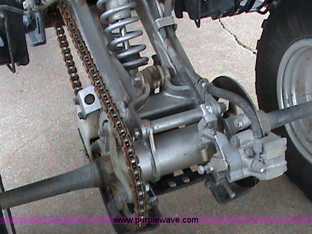 image for item 1502 2006 Yamaha YFM350 four-wheel ATV