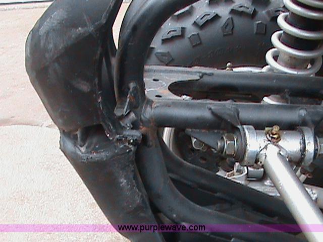 image for item 1502 2006 Yamaha YFM350 four-wheel ATV