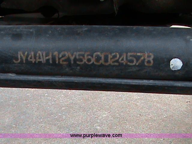 image for item 1502 2006 Yamaha YFM350 four-wheel ATV