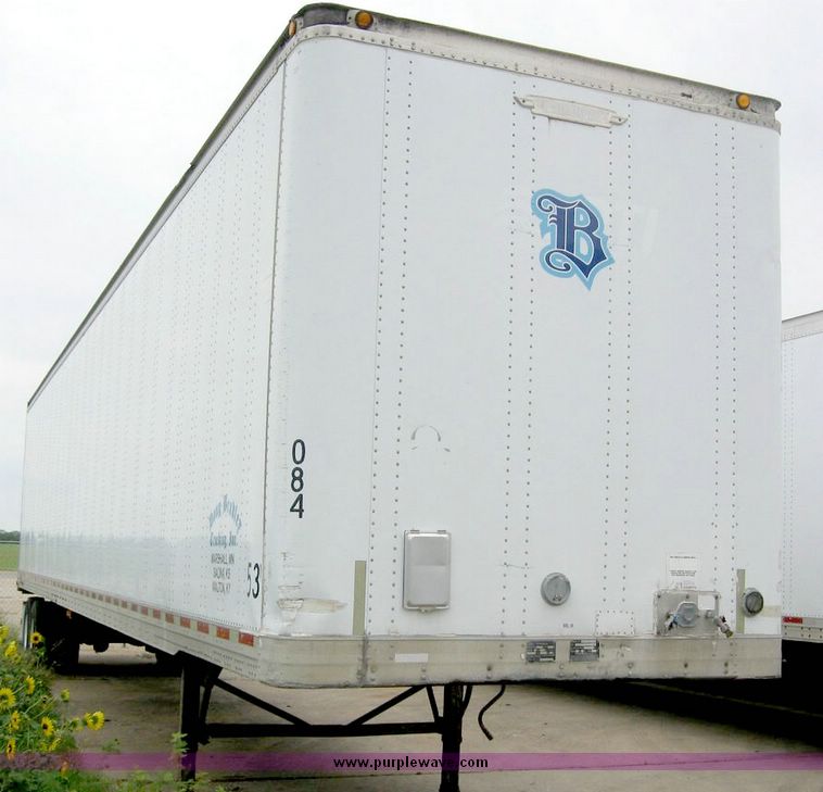 image for item 8066 1997 Trailmobile 53' dry van trailer