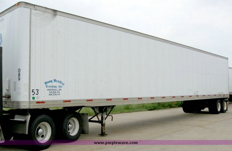 image for item 8067 1998 Trailmobile 53' dry van trailer