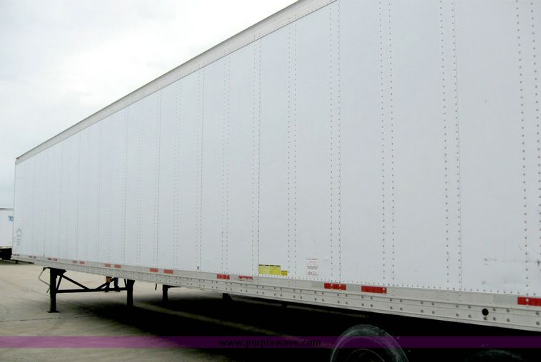 image for item 8068 1999 Wabash 53' dry van trailer