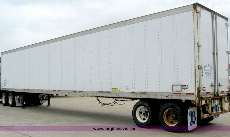 image for item 8069 1999 Wabash 53' dry van trailer