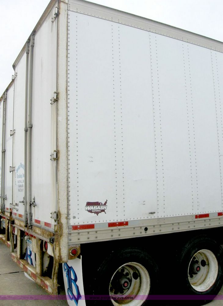 image for item 8070 1999 Wabash 53' dry van trailer