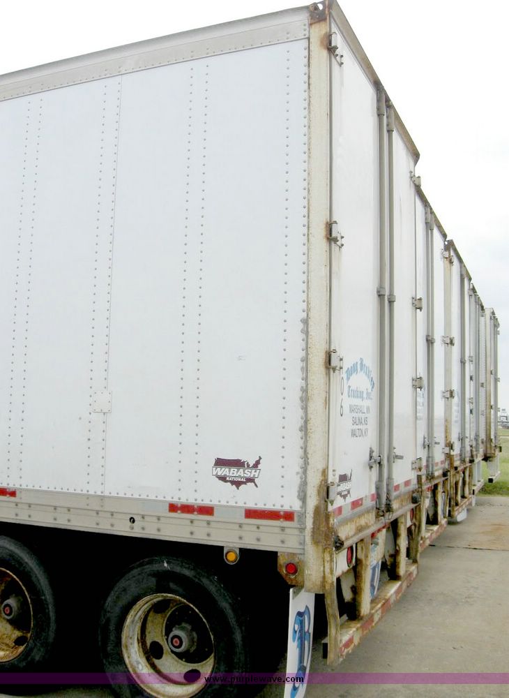 image for item 8070 1999 Wabash 53' dry van trailer