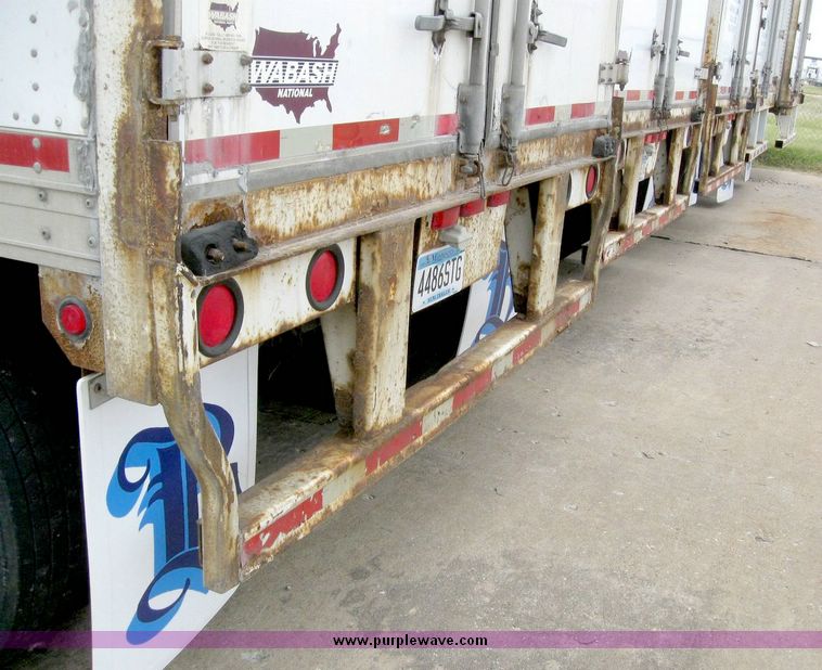 image for item 8070 1999 Wabash 53' dry van trailer