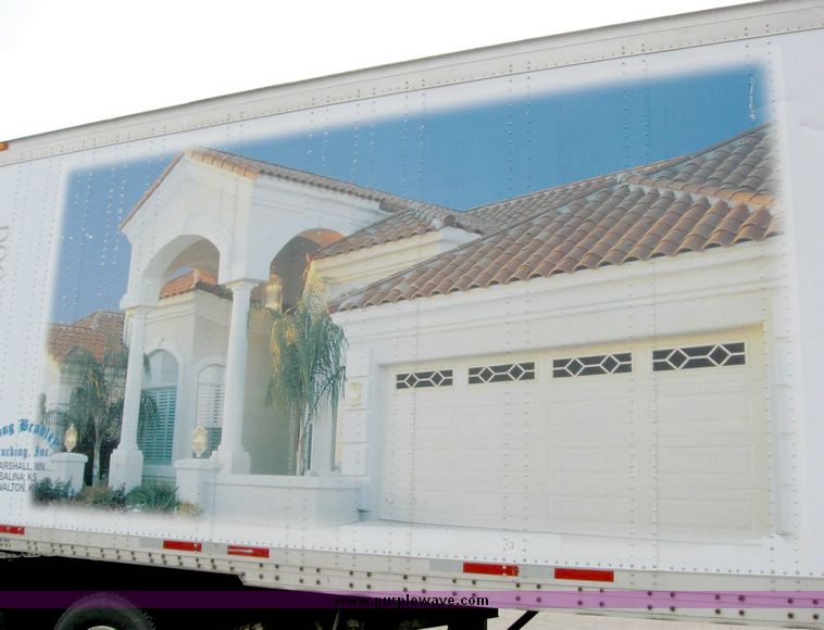 image for item 8071 1999 Wabash 53' dry van trailer