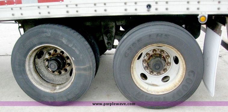 image for item 8071 1999 Wabash 53' dry van trailer