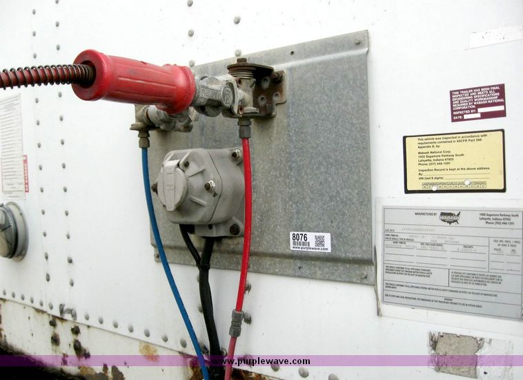 image for item 8076 1999 Wabash 53' dry van trailer