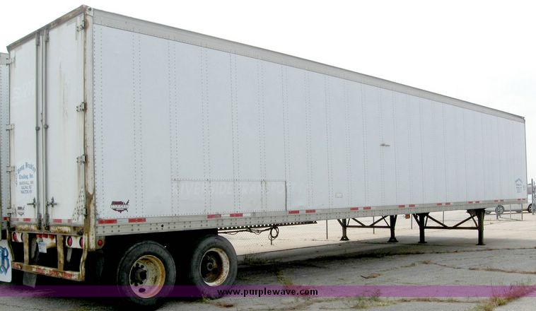image for item 8077 1999 Wabash 53' dry van trailer