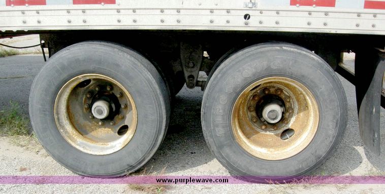 image for item 8077 1999 Wabash 53' dry van trailer