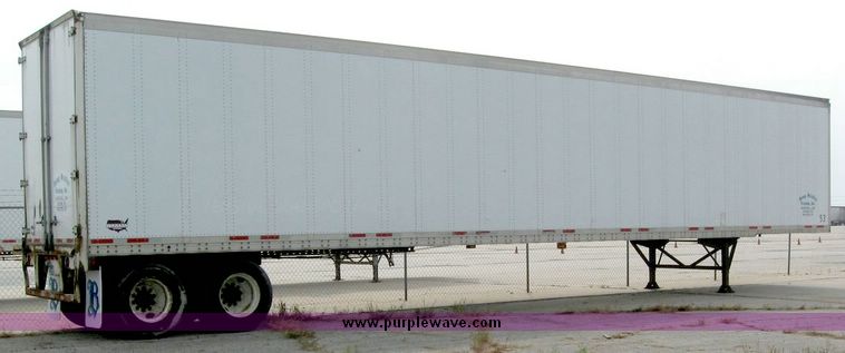 image for item 8078 1999 Wabash 53' dry van trailer