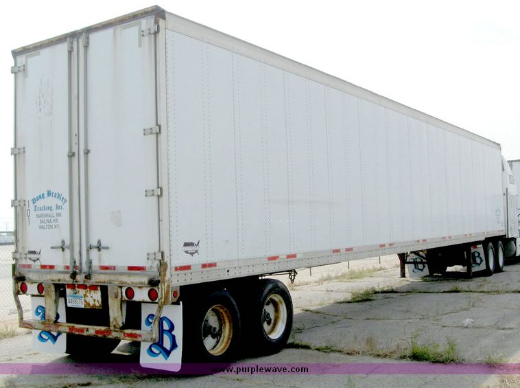 image for item 8079 1999 Wabash 53' dry van trailer