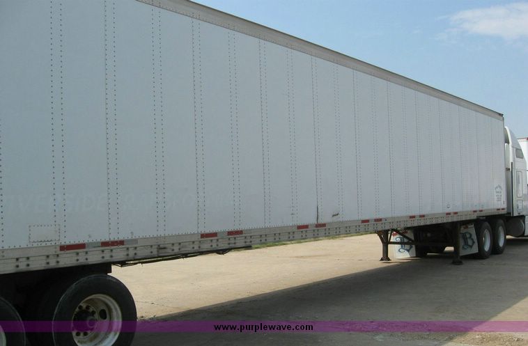 image for item 8082 1999 Wabash 53' dry van trailer