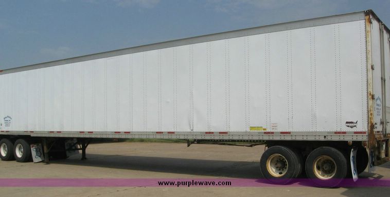 image for item 8082 1999 Wabash 53' dry van trailer
