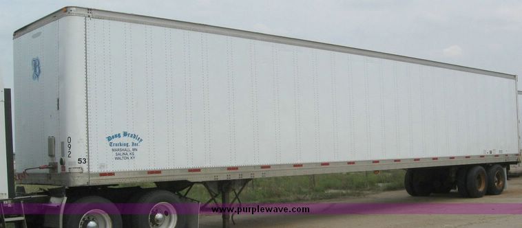 image for item 8086 1998 Trailmobile 53' dry van trailer