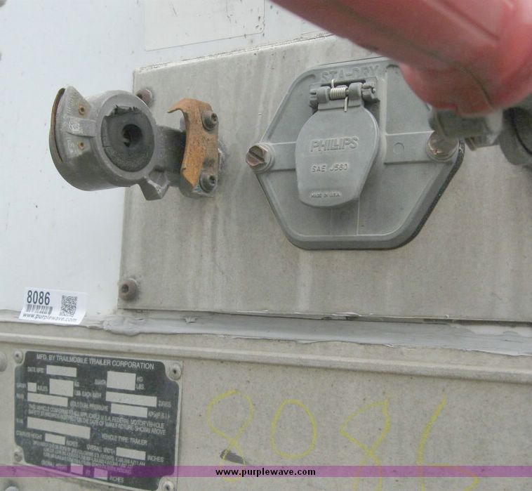 image for item 8086 1998 Trailmobile 53' dry van trailer