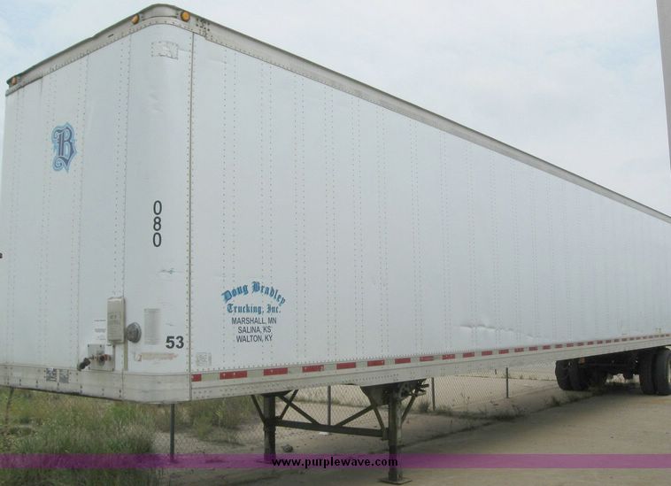 image for item 8087 1997 Trailmobile 53' dry van trailer