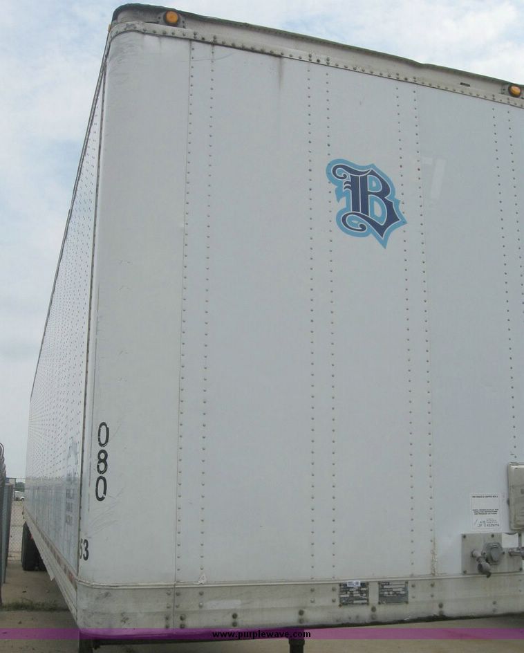 image for item 8087 1997 Trailmobile 53' dry van trailer