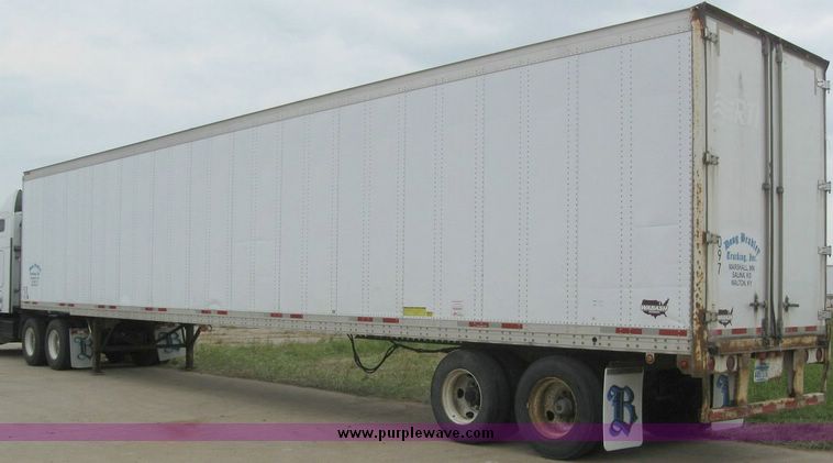 image for item 8088 1999 Wabash 53' dry van trailer