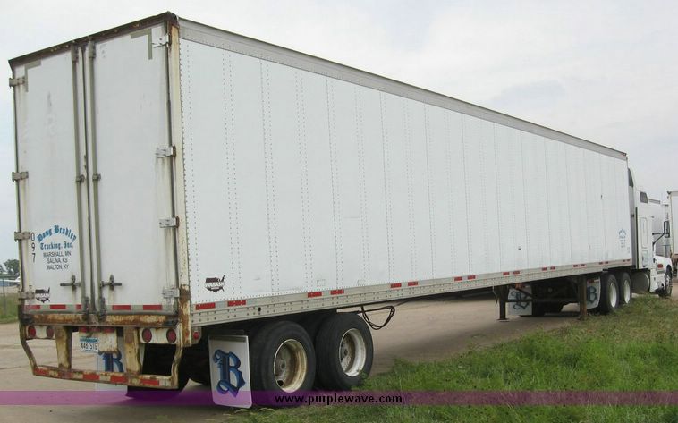 image for item 8088 1999 Wabash 53' dry van trailer