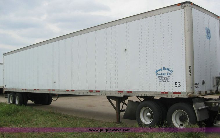image for item 8088 1999 Wabash 53' dry van trailer