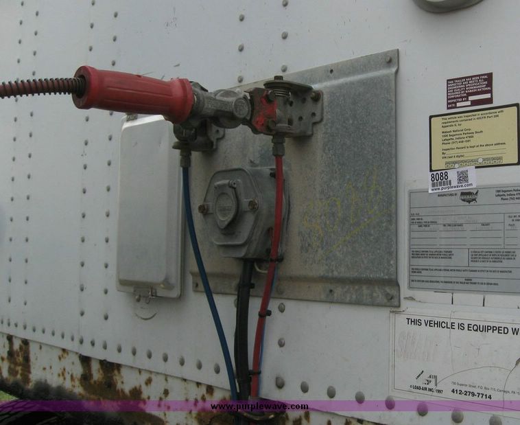 image for item 8088 1999 Wabash 53' dry van trailer