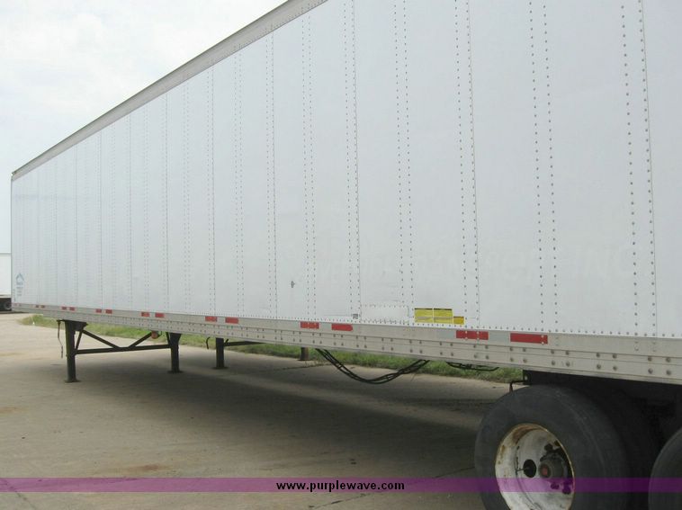 image for item 8089 1999 Wabash 53' dry van trailer