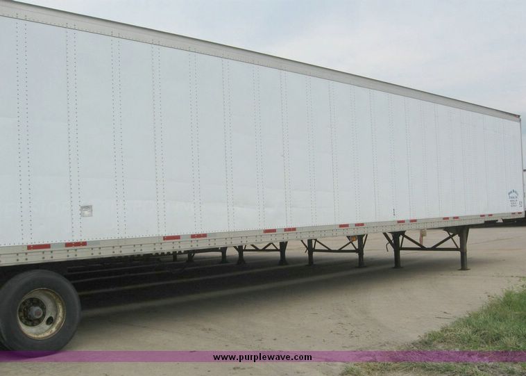 image for item 8089 1999 Wabash 53' dry van trailer