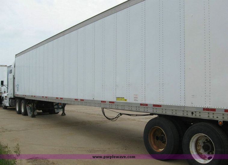 image for item 8091 1999 Wabash 53' dry van trailer