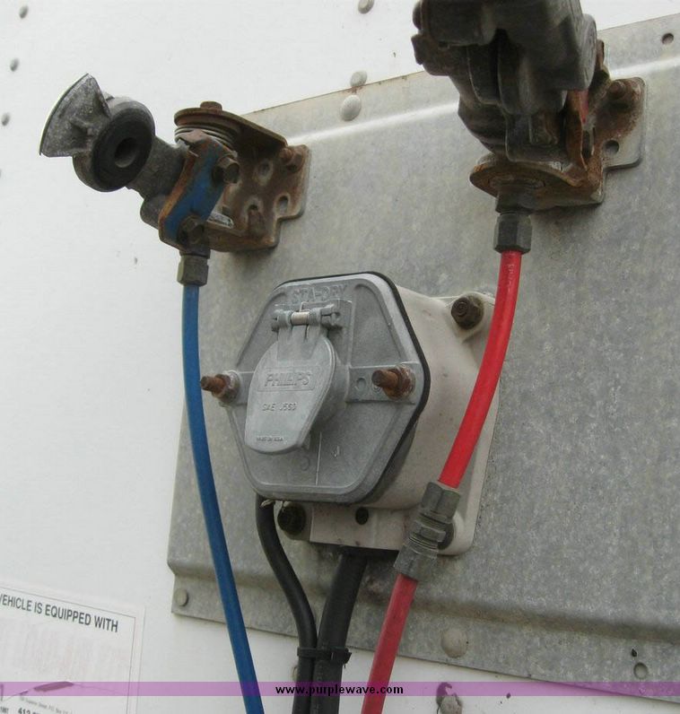 image for item 8091 1999 Wabash 53' dry van trailer