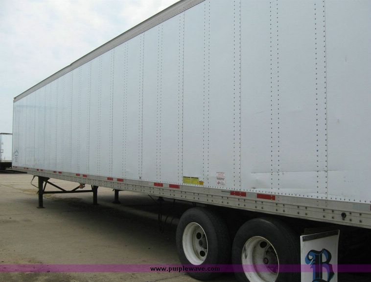 image for item 8092 1999 Wabash 53' dry van trailer