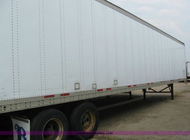 image for item 8092 1999 Wabash 53' dry van trailer
