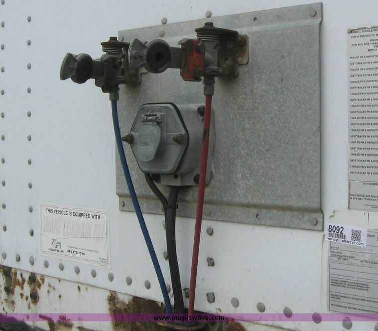 image for item 8092 1999 Wabash 53' dry van trailer