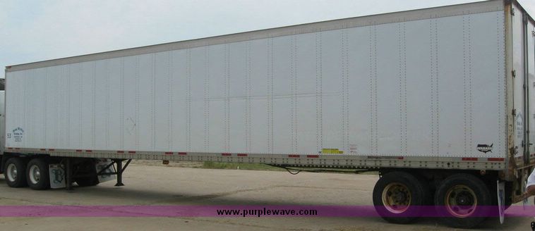 image for item 8093 1999 Wabash 53' dry van trailer
