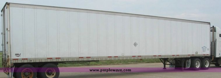 image for item 8093 1999 Wabash 53' dry van trailer