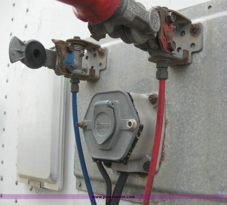 image for item 8093 1999 Wabash 53' dry van trailer