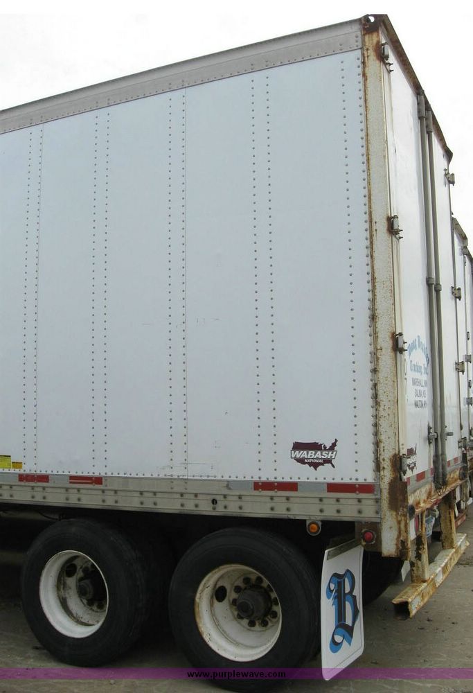 image for item 8094 1999 Wabash 53' dry van trailer
