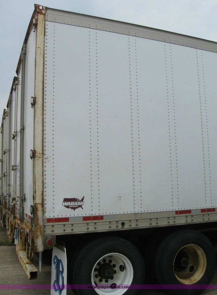image for item 8094 1999 Wabash 53' dry van trailer