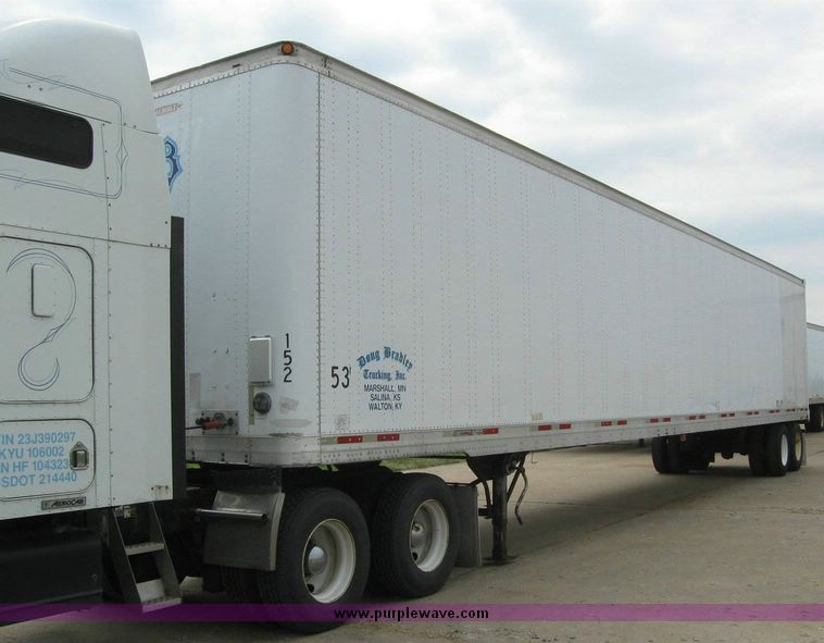 image for item 8095 2000 Trailmobile 53' dry van trailer