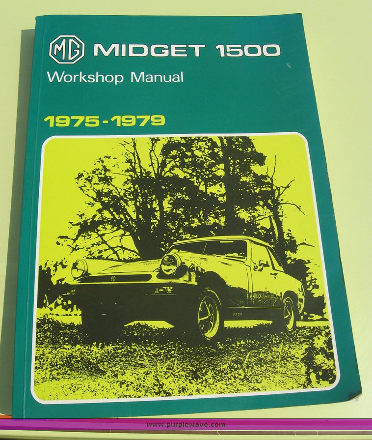 image for item 8638 1977 MG Midget convertible