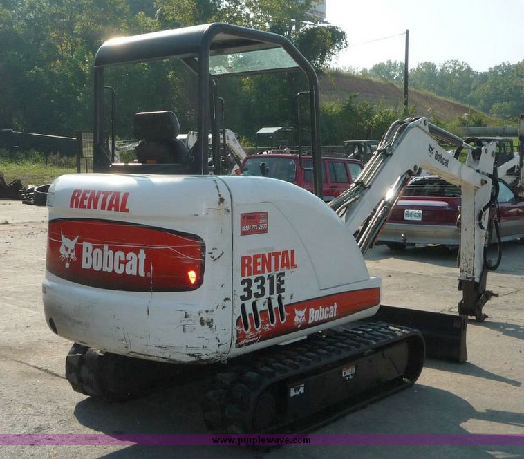 image for item 2039 2006 Bobcat 331E compact excavator